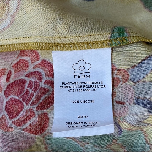 Anthropologie Farm Rio Sunlit Floral Maxi Dress, size XS - Picture 6 of 9